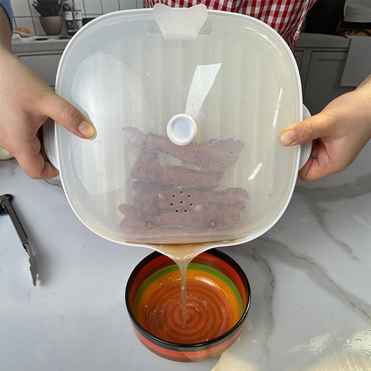 China Microwave Safe Bacon Cooker Manufacturers