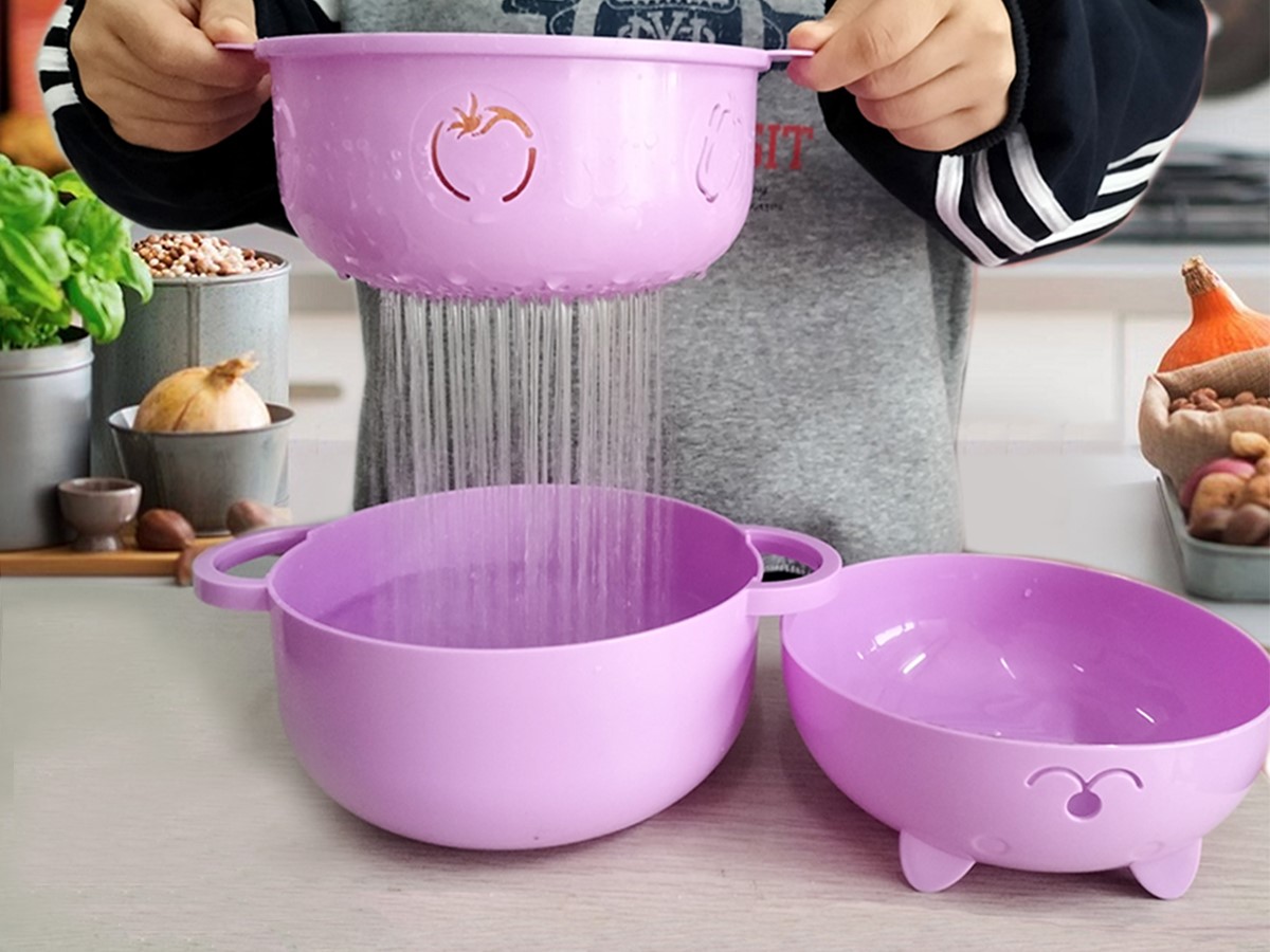 China Microwave Ramen Bowl with Strainer Factory