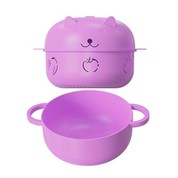 Bol ramen à micro-ondes avec passoire